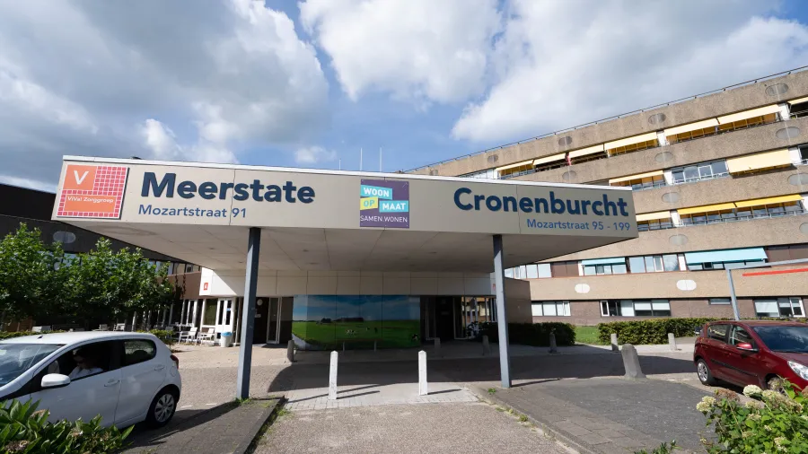 Meerstate vooraanzicht