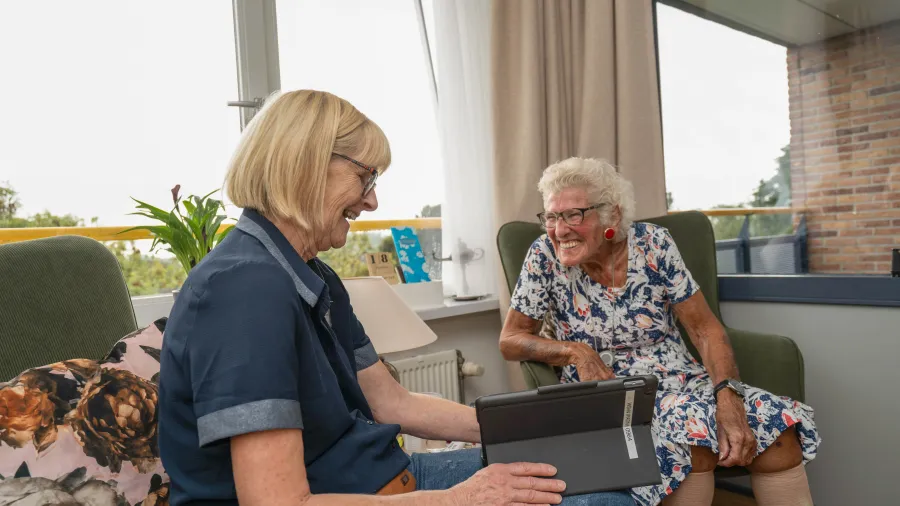 Westerheem bewoner en collega