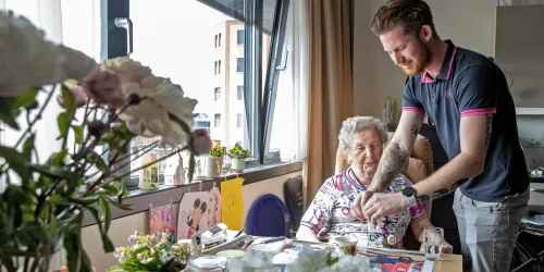 Mannen in de ouderenzorg