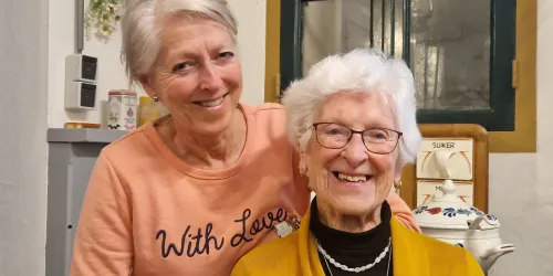 Ingrid en Mia Klaver