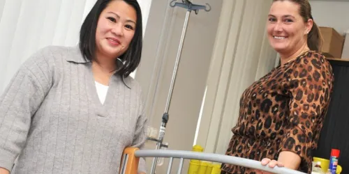 ViVa! medewerkers Yun Lam en Sharon de Graaf