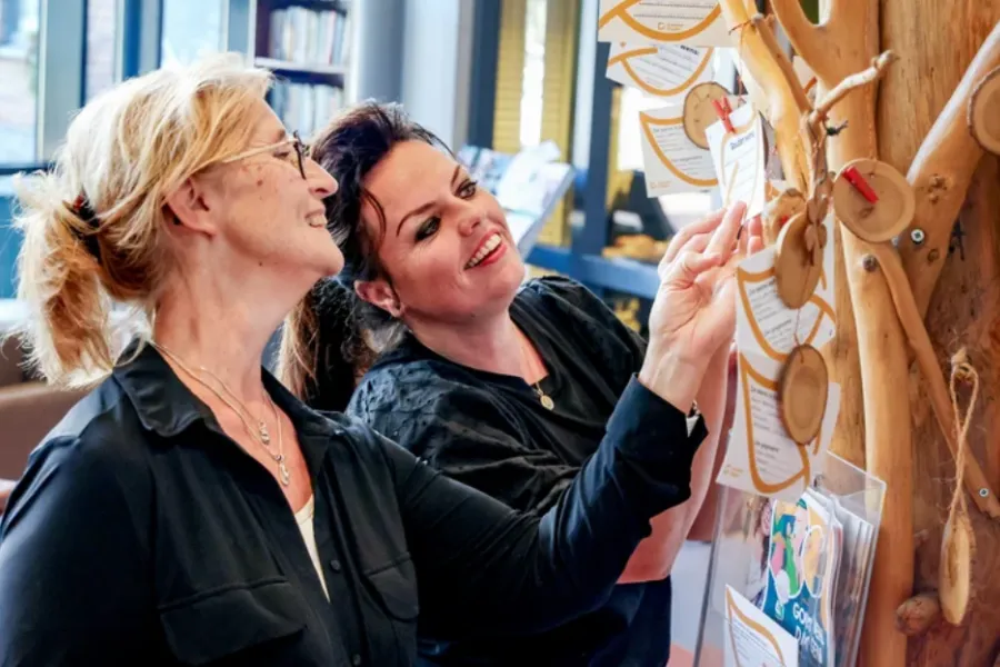 Jolanda en Jennifer Wensboom